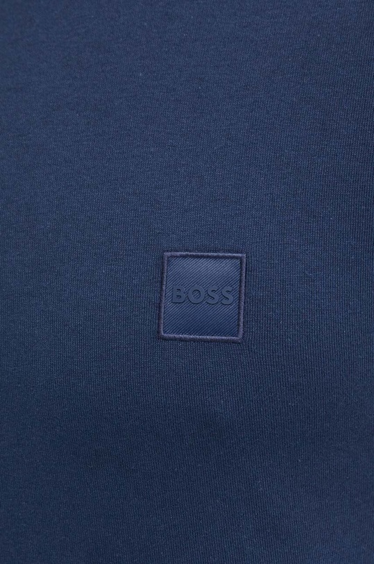 BOSS Orange t-shirt bawełniany granatowy 50508584