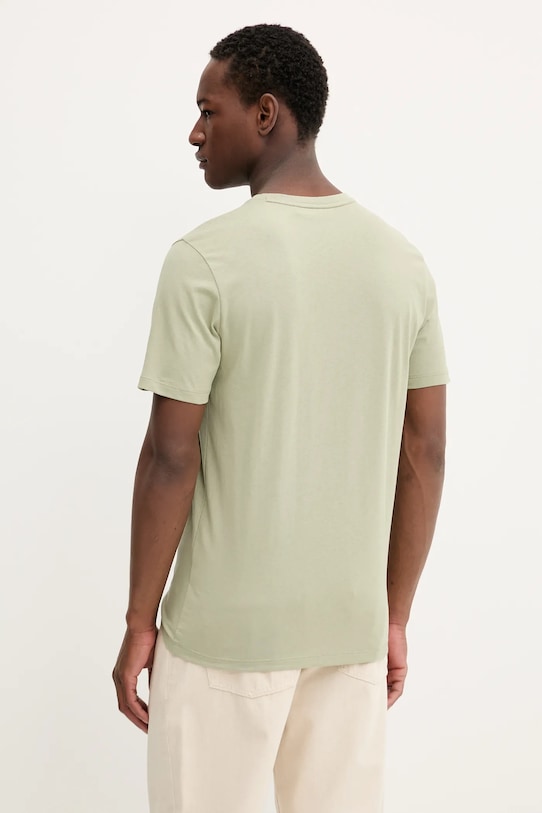 Bavlněné tričko BOSS Orange Tales 50508584 zelená AA00