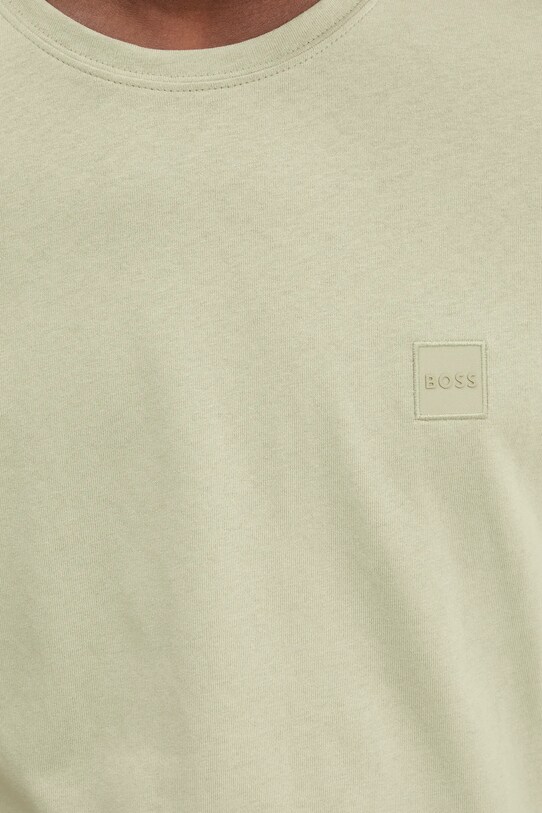 BOSS Orange t-shirt bawełniany zielony 50508584