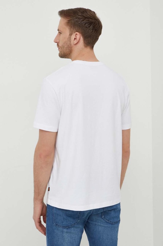 Odzież BOSS Orange t-shirt bawełniany 50509904 beżowy