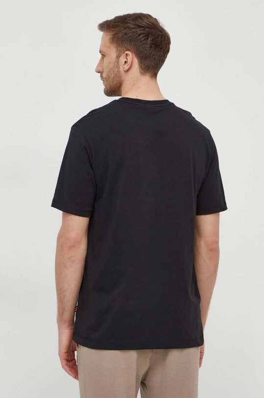 BOSS Orange t-shirt bawełniany 50510021 czarny SS24