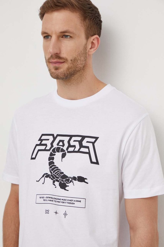 BOSS Orange t-shirt bawełniany biały 50510648