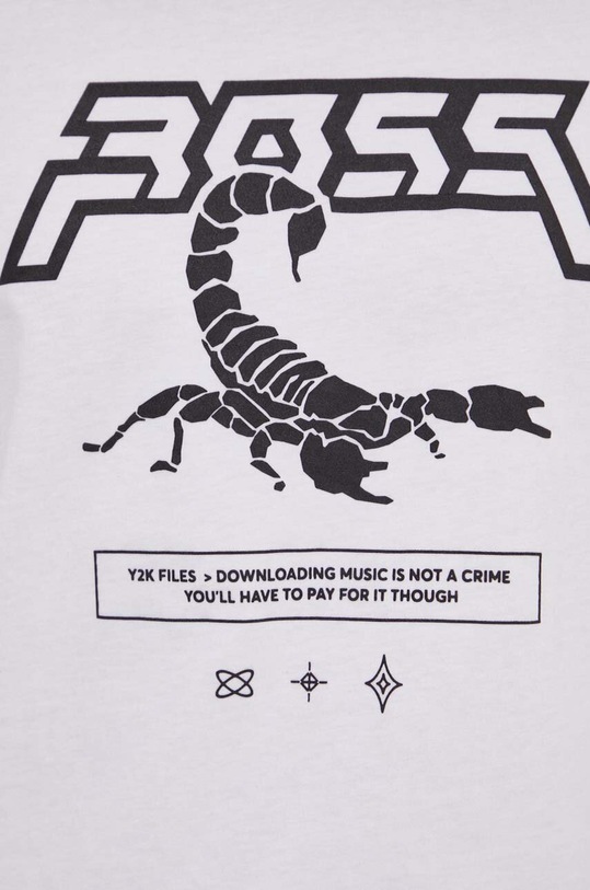 BOSS Orange t-shirt bawełniany 50510648 biały