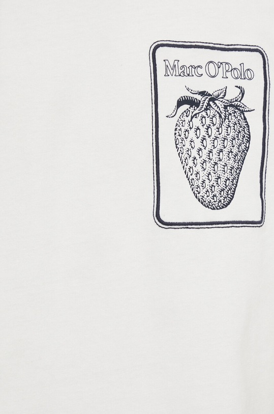 Marc O'Polo t-shirt bawełniany 420201651028 beżowy