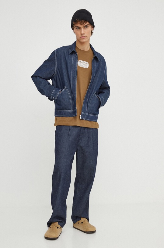 Marc O'Polo t-shirt bawełniany 420201651028 zielony SS24