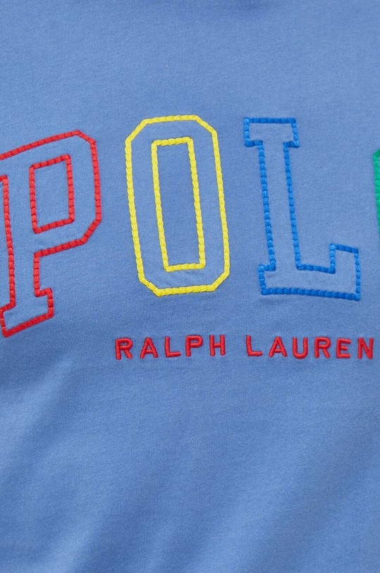 Polo Ralph Lauren t-shirt bawełniany 710929077 niebieski