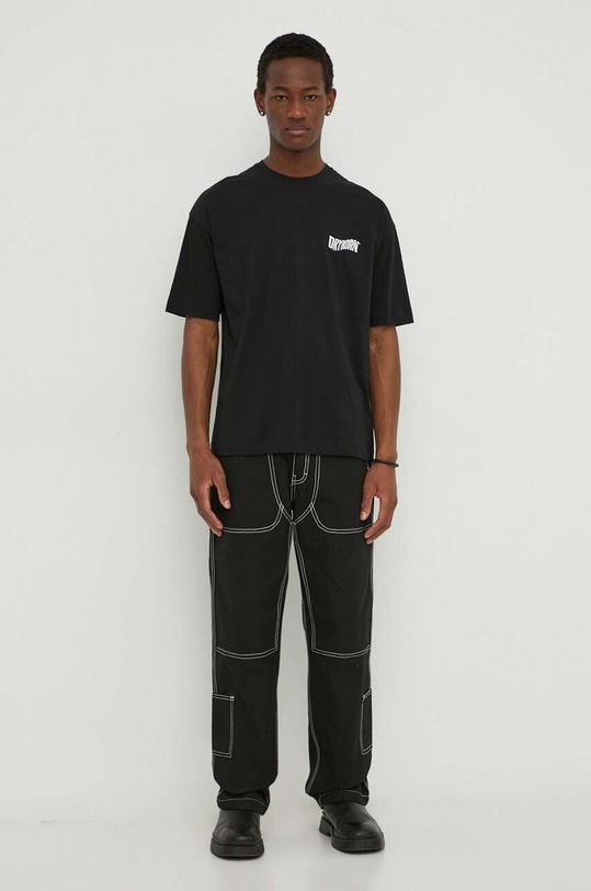 Bavlnené tričko Drykorn ANAYO_FBP 49293.520155 čierna SS24