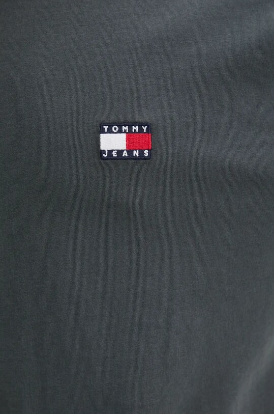 Tommy Jeans t-shirt bawełniany DM0DM17995 szary