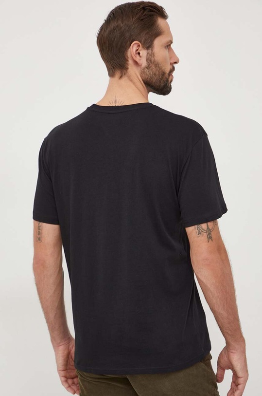 Oblečenie Bavlnené tričko Tommy Jeans DM0DM17993 čierna