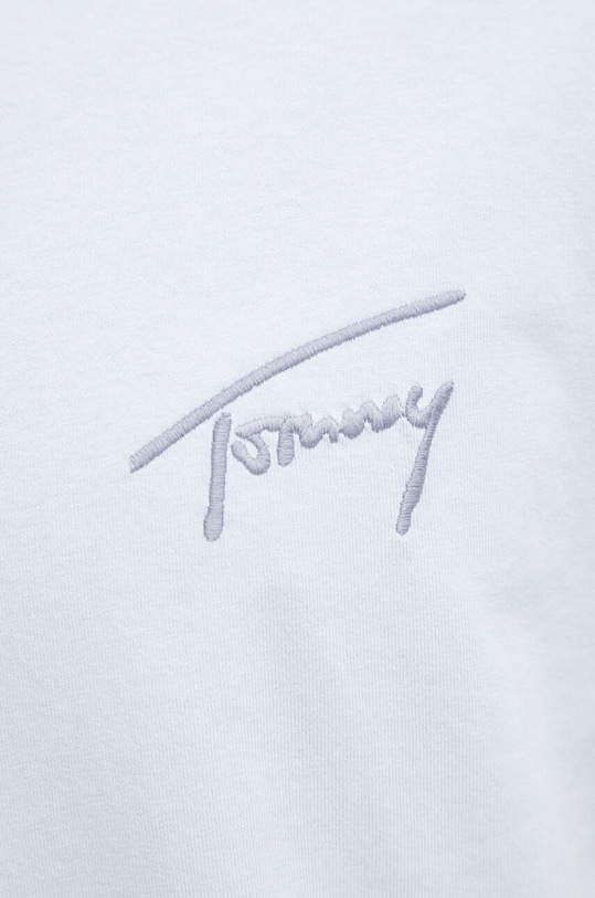 Tommy Jeans t-shirt bawełniany niebieski DM0DM17994