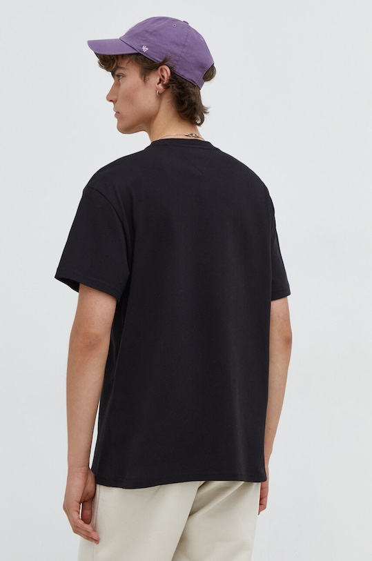 Odzież Tommy Jeans t-shirt bawełniany DM0DM17994 czarny