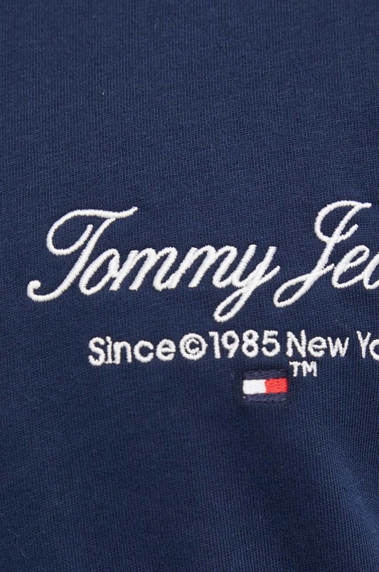 Tommy Jeans t-shirt bawełniany granatowy DM0DM18273