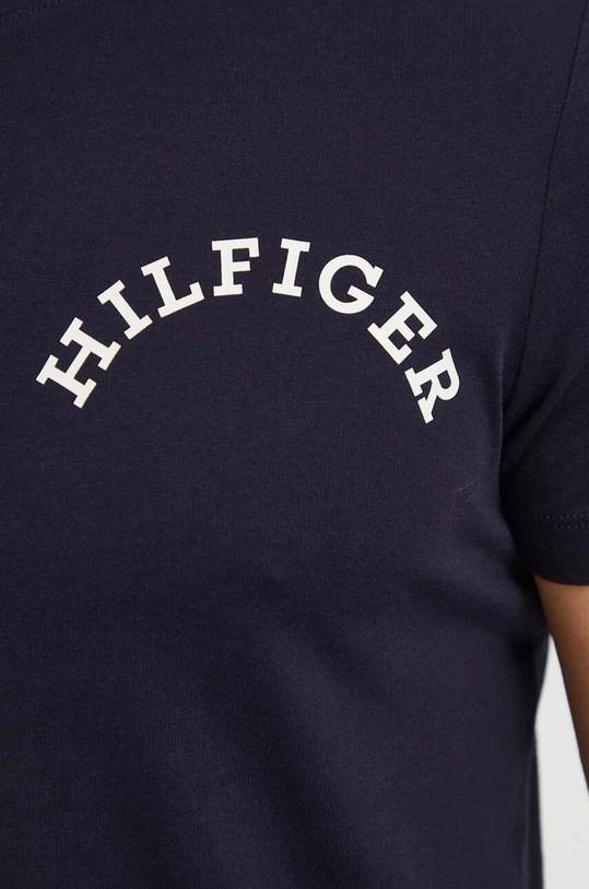 Tommy Hilfiger t-shirt bawełniany MW0MW33686 granatowy