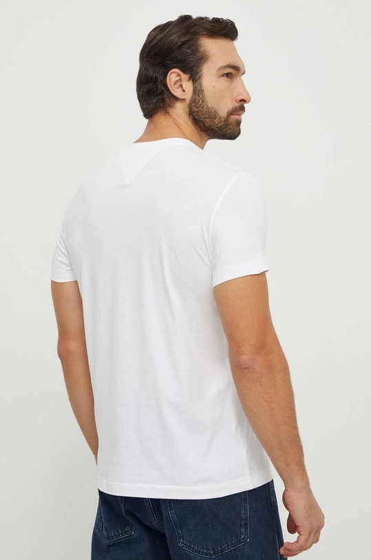 Odzież Tommy Hilfiger t-shirt bawełniany MW0MW33892 biały