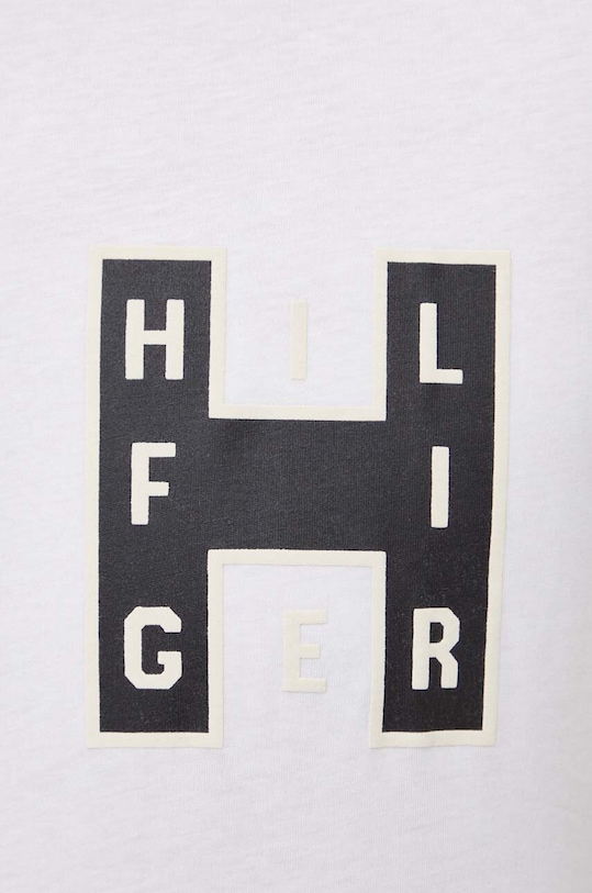 Bavlněné tričko Tommy Hilfiger MW0MW33893 bílá