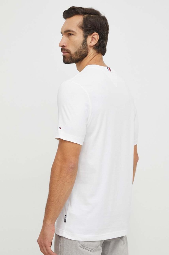 Oblečení Bavlněné tričko Tommy Hilfiger MW0MW33895 bílá