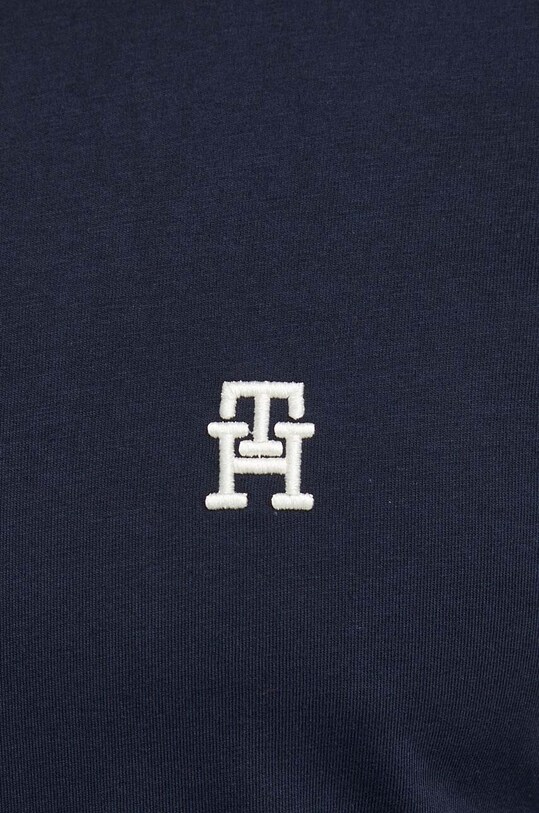 Бавовняна футболка Tommy Hilfiger темно-синій MW0MW33987