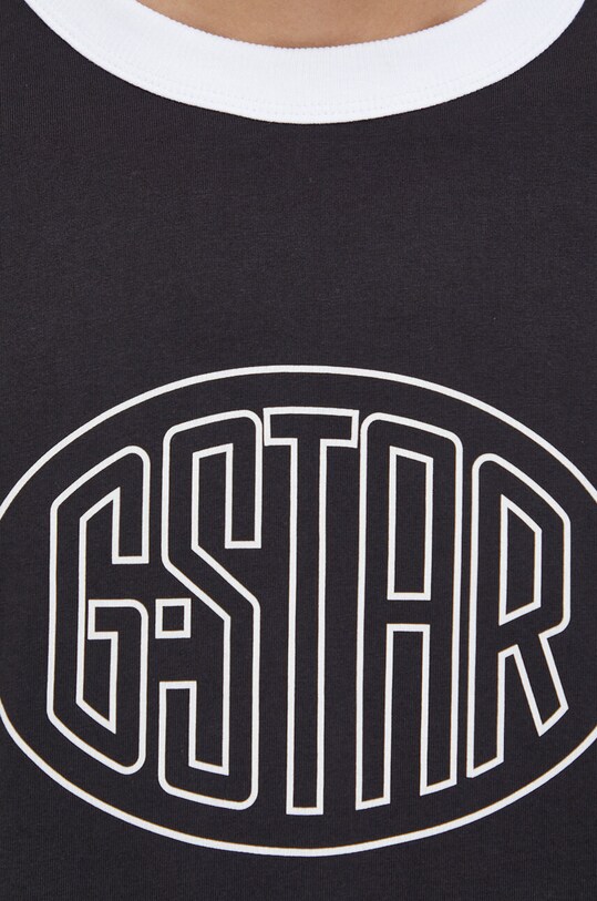 G-Star t-shirt bawełniany D23900.336 czarny