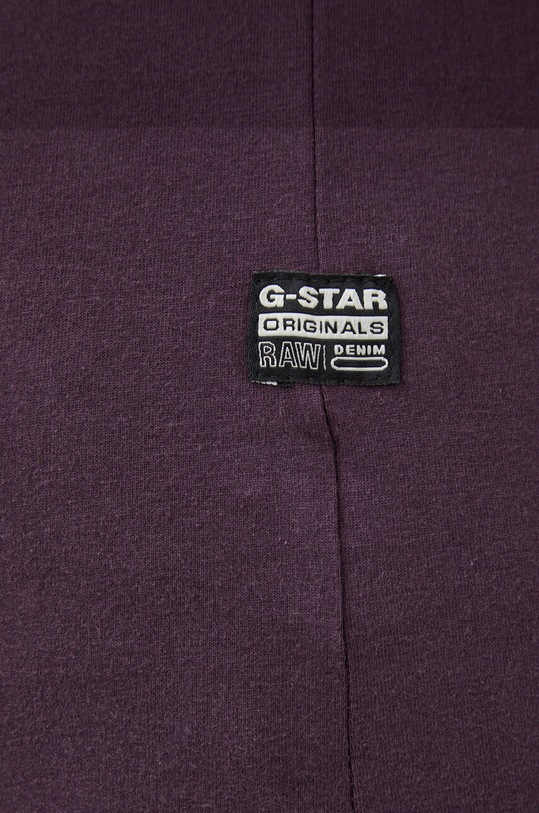 Bavlnené tričko G-Star D23902.336 fialová
