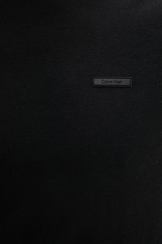 Calvin Klein t-shirt Ανδρικό βαμβακερό K10K112724 μαύρο