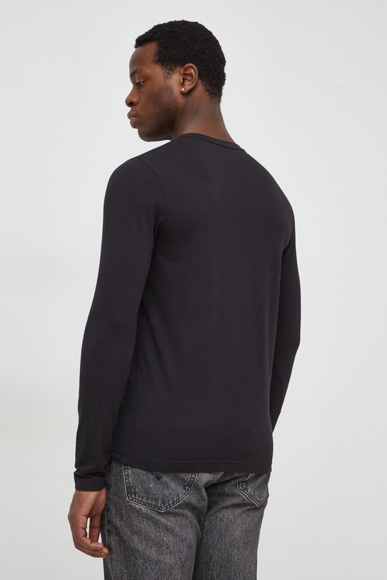 Odzież Calvin Klein longsleeve K10K112725 czarny