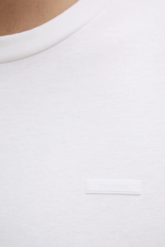 Bavlnené tričko Calvin Klein K10K112749 biela