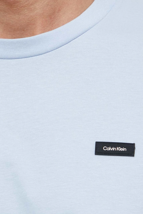 Calvin Klein t-shirt bawełniany niebieski K10K112749