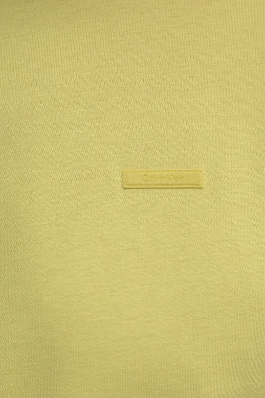 Хлопковая футболка Calvin Klein K10K112749 жёлтый