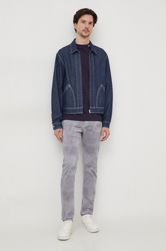 Calvin Klein longsleeve K10K112757 granatowy SS24