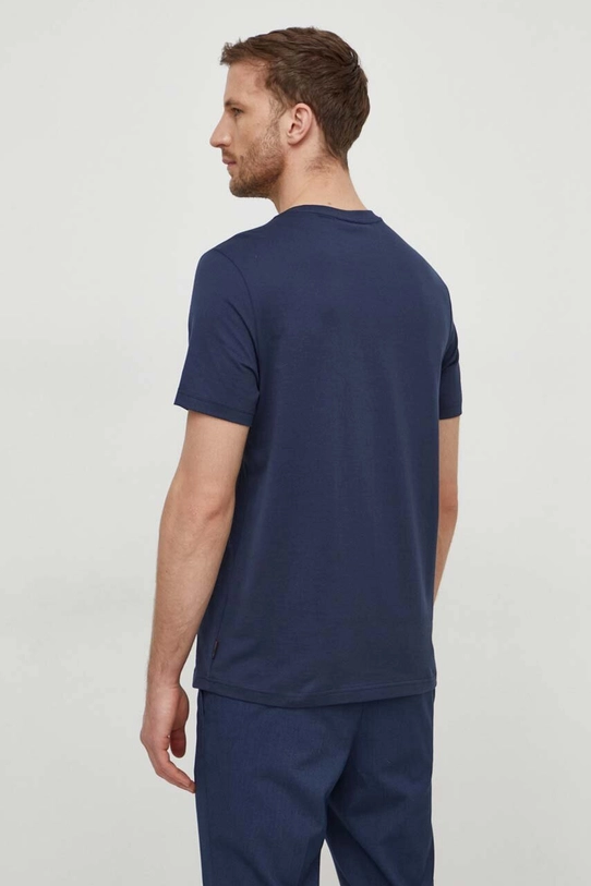 Îmbrăcăminte Michael Kors tricou din bumbac CH351RH1V2 bleumarin