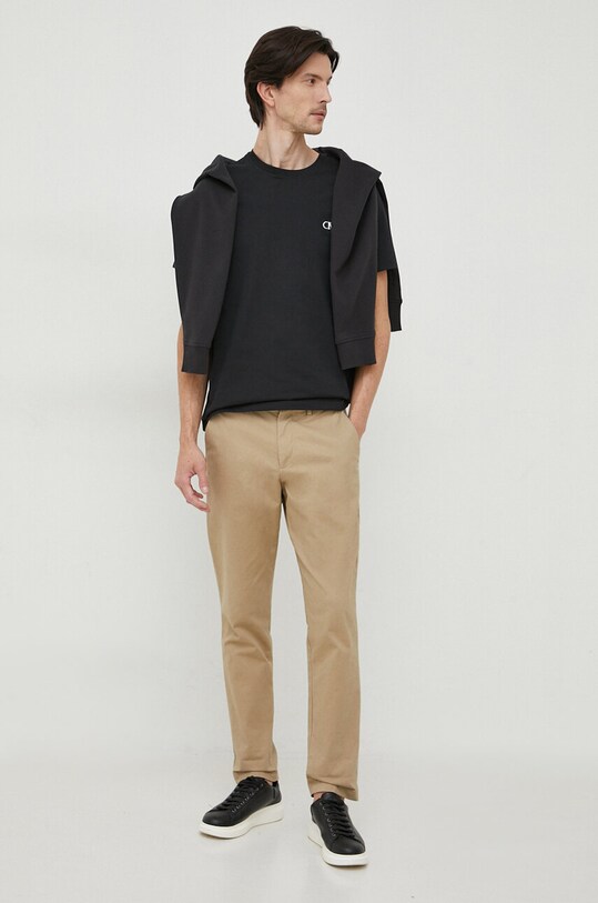 Michael Kors tricou din bumbac CH351RH1V2 negru SS24
