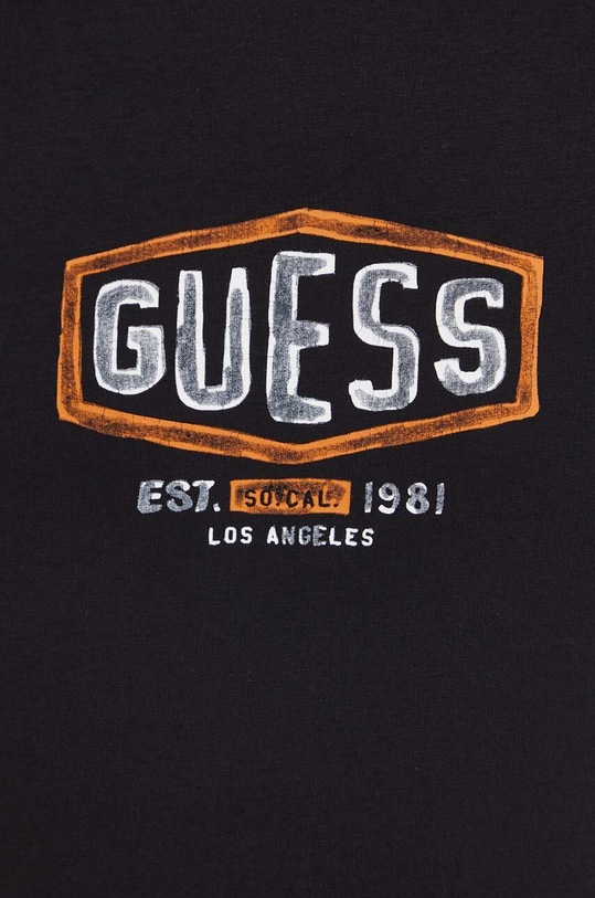 Guess t-shirt in cotone M4RI33.J1314 nero