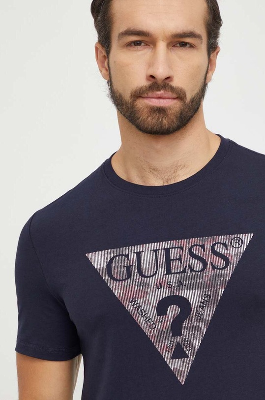 Guess t-shirt M4RI29.J1314 granatowy SS24