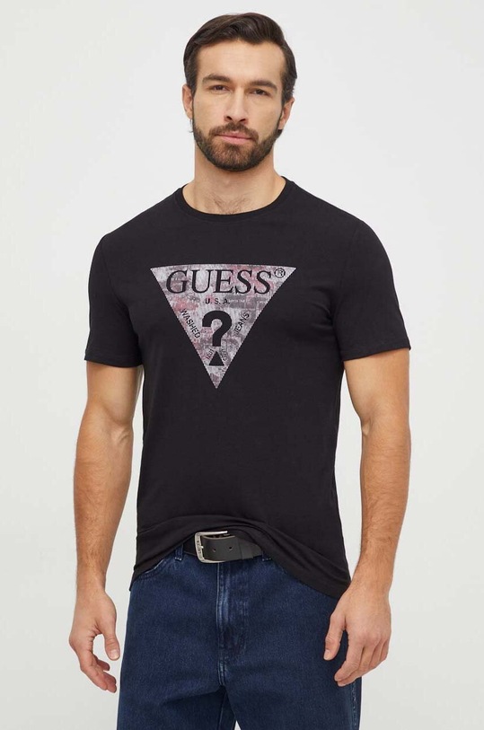 Guess t-shirt M4RI29.J1314 czarny SS24