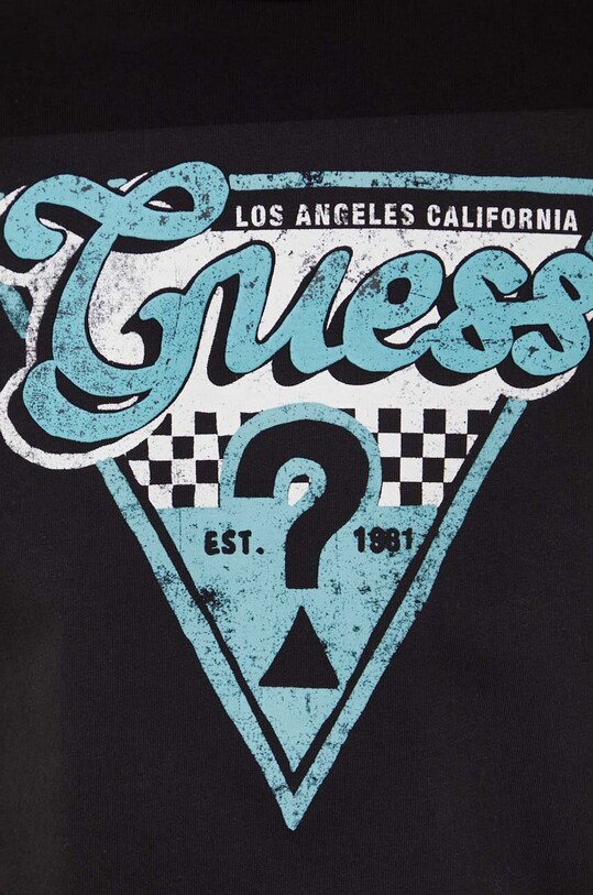 Guess tricou din bumbac M4RI06.I3Z14 negru
