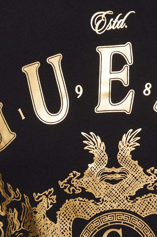 Guess t-shirt bawełniany M4RI54.K9RM1 czarny