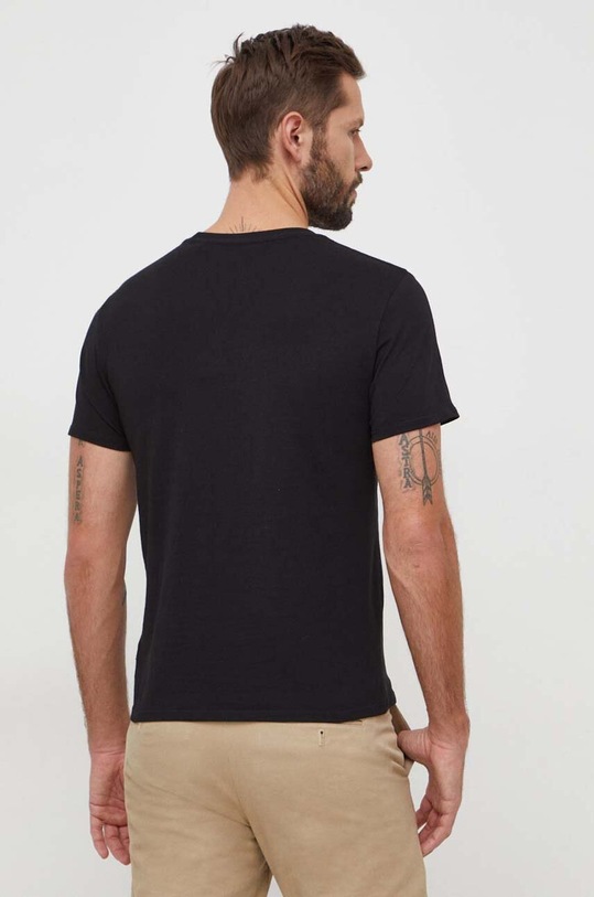 Îmbrăcăminte Guess tricou din bumbac M4RI62.K9RM1 negru