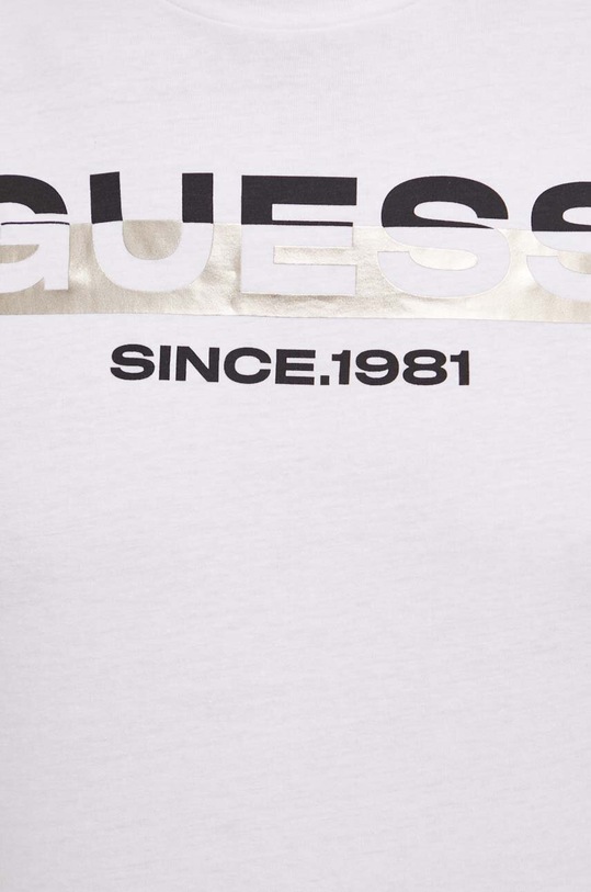 Guess t-shirt bawełniany M4RI60.K9RM1 biały