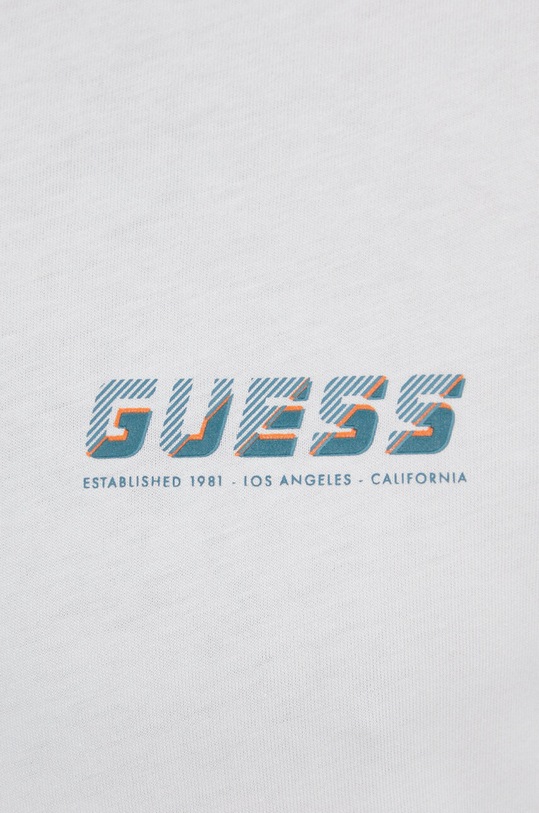 Guess t-shirt bawełniany MEDGAR Z4RI08.I3Z14 beżowy