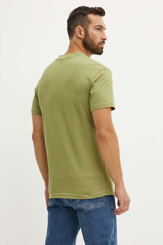 Calvin Klein Jeans tricou din bumbac J30J324668 verde SS24