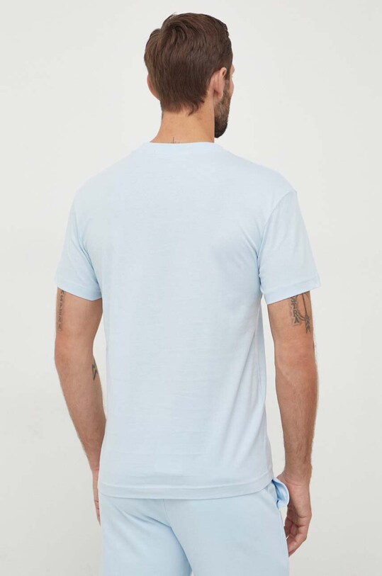 Odzież Calvin Klein Jeans t-shirt bawełniany J30J324671 niebieski