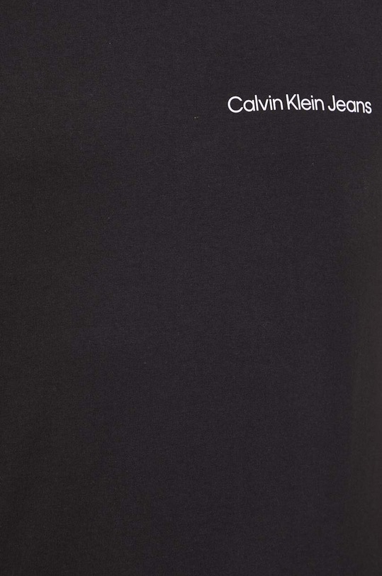 Bavlnené tričko Calvin Klein Jeans čierna J30J324671