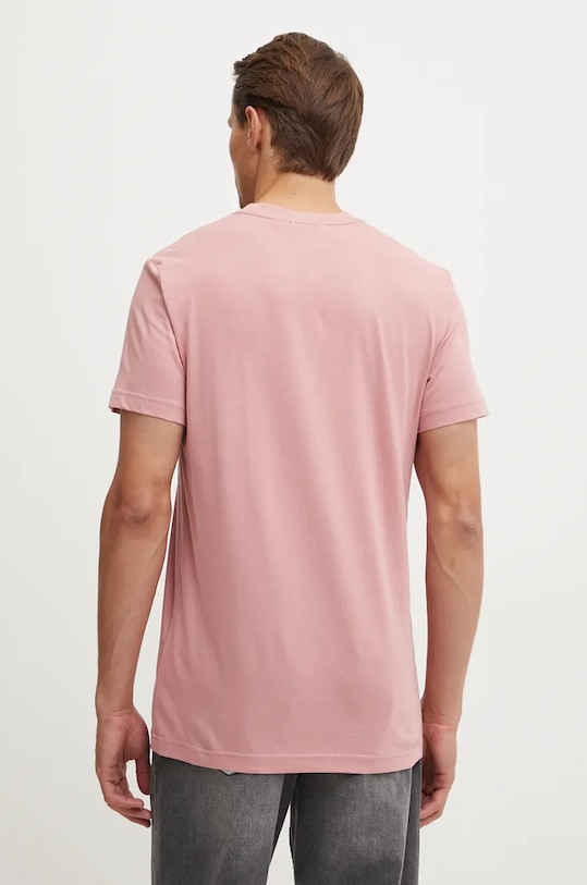 Calvin Klein Jeans tricou din bumbac J30J325268 roz AW24