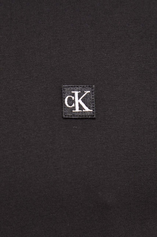 Calvin Klein Jeans t-shirt bawełniany czarny J30J325268