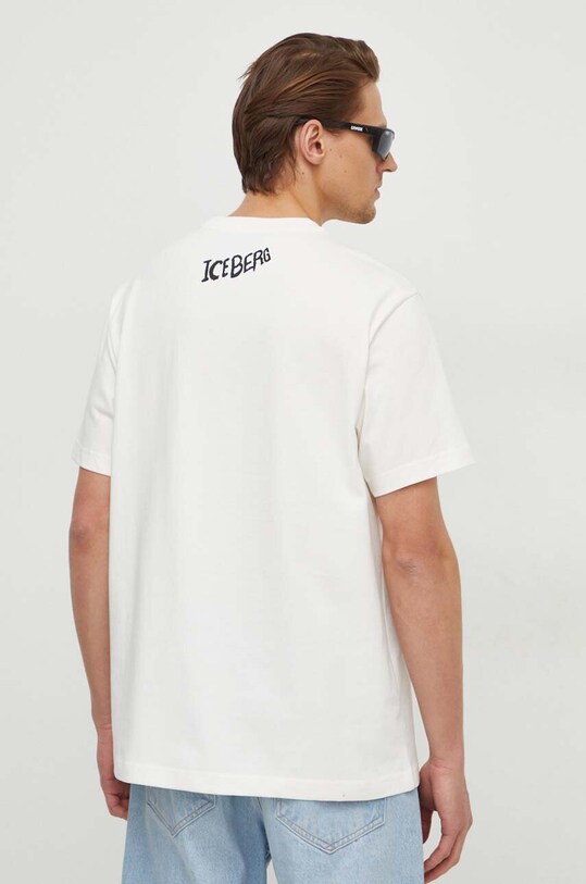 Odjeća Pamučna majica Iceberg x Looney Tunes F074.6304 bež