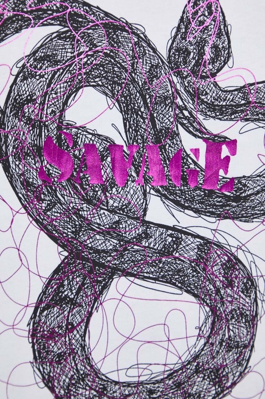 Just Cavalli t-shirt bawełniany 76OAHG02.CJ318