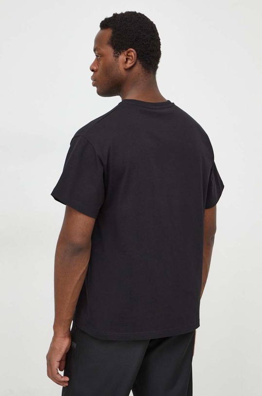 Odzież Just Cavalli t-shirt bawełniany 76OAHG00.CJ318 czarny
