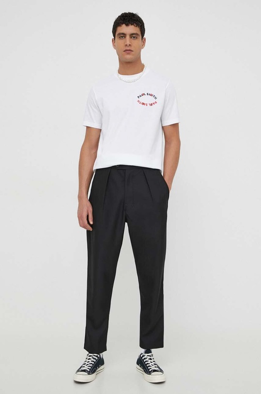 PS Paul Smith t-shirt bawełniany M2R.011R.MP4533 biały SS24