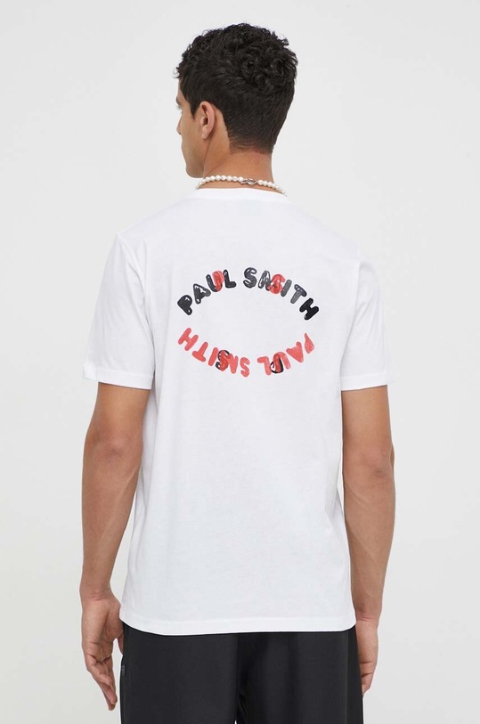 PS Paul Smith t-shirt bawełniany biały M2R.011R.MP4533