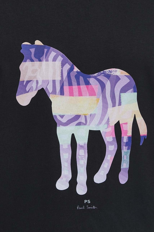 PS Paul Smith pamut póló fekete M2R.731Y.MP4540